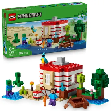 LEGO Minecraft, Dom TNT w dżungli, 21275