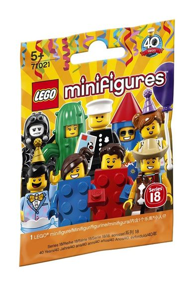 LEGO Minifigurki, seria 18, Impreza, 71010