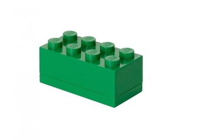LEGO, minipudełko klocek, zielone