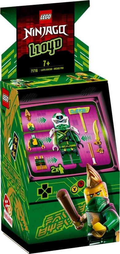 LEGO NINJAGO, Awatar Lloyda, kapsuła gracza, 71716