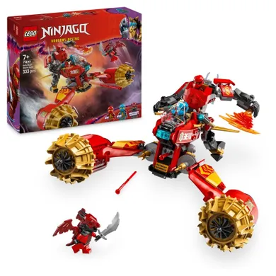 LEGO NINJAGO, Burzowy jeździec-mech Kaia, 71830