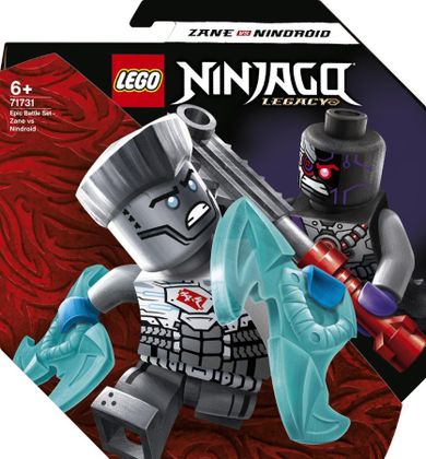 LEGO NINJAGO, Epicki zestaw bojowy - Zane kontra Nindroid, 71731