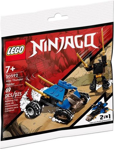 LEGO NINJAGO, Miniaturowy piorunowy pojazd, 30592