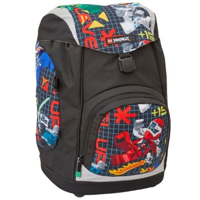 LEGO NINJAGO, Nielsen School Bag, plecak szkolny, czarny