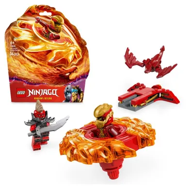 LEGO NINJAGO, Smoczy spinner Spinjitzu Kaia, 71823