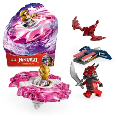 LEGO NINJAGO, Smoczy spinner Spinjitzu Sory, 71824