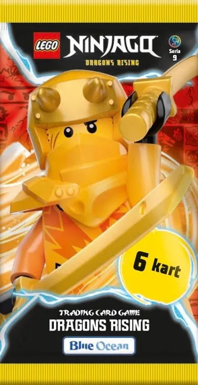 LEGO Ninjago. TCG seria 9. Saszetki z kartami. 1 szt. mix