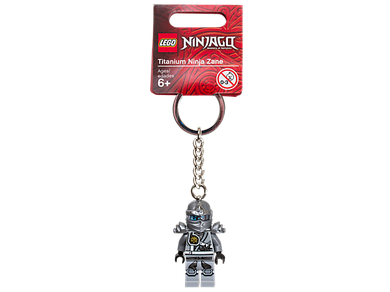 LEGO NINJAGO, Tytanowy Zane, brelok, 851352