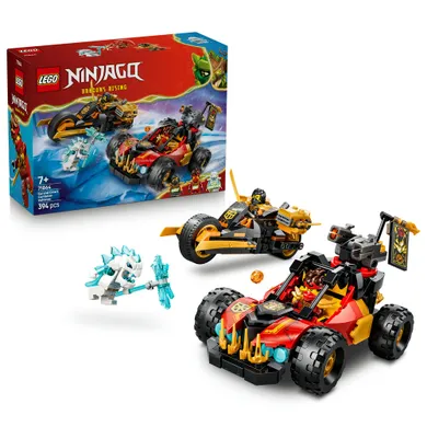 LEGO NINJAGO, Wielofunkcyjne pojazdy Kaia i Cole’a, 71864