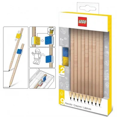 LEGO, ołówek, 9 szt.