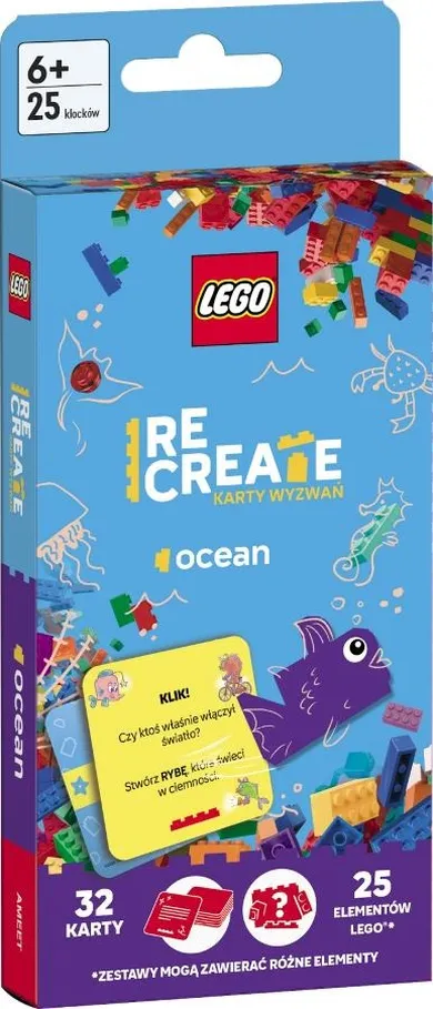 Lego Recreate. Karty wyzwań. Ocean