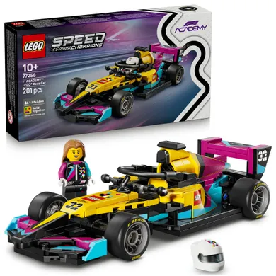 LEGO Speed Champions, Bolid F1 ACADEMY LEGO, 77258