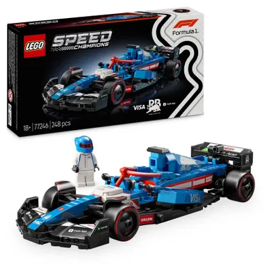 LEGO Speed Champions, Bolid F1 Visa Cash App RB VCARB 01, 77246