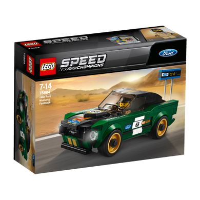 LEGO Speed Champions, Ford Mustang Fastback 1968, 75884