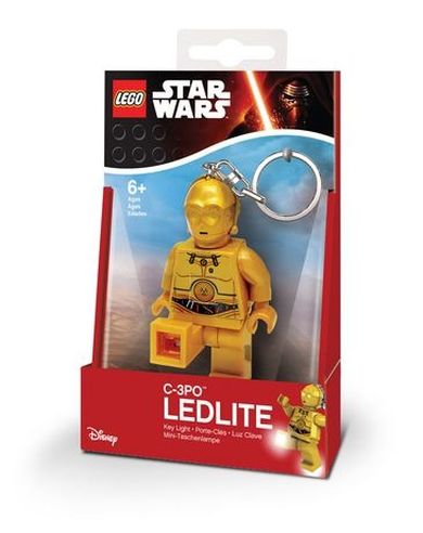 LEGO Star Wars, C-3PO, brelok do kluczy z latarką