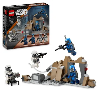LEGO Star Wars, Zasadzka na Mandalorze - zestaw bitewny, 75373