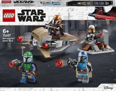 LEGO Star Wars, Zestaw bojowy Mandalorianina, 75267