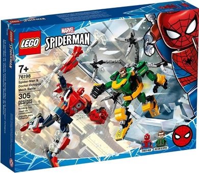 LEGO Super Heroes, Bitwa mechów Spider-mana i Doktora Octopusa, 76198