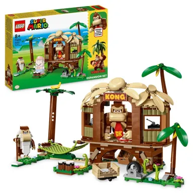 LEGO Super Mario, Domek na drzewie Donkey Konga - zestaw rozszerzający, 71424