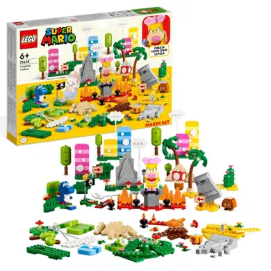 LEGO Super Mario, Kreatywna skrzyneczka - zestaw twórcy, 71418
