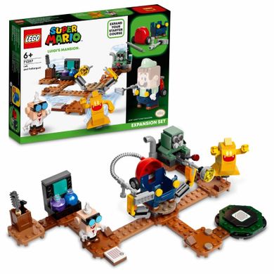 LEGO Super Mario, Zestaw rozszerzający Laboratorium w rezydencji Luigiego i Poltergust, 71397