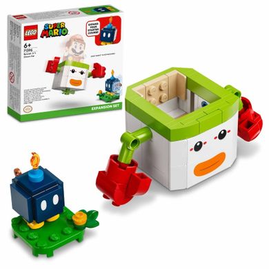 LEGO Super Mario, Zestaw rozszerzający Samochód klauna Bowsera Jr., 71396