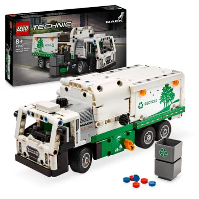 LEGO Technic, Śmieciarka Mack LR Electric, 42167