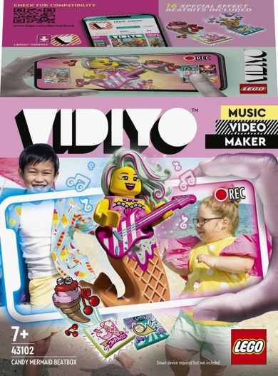 LEGO VIDIYO, Candy Mermaid BeatBox, 43102