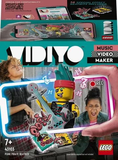 LEGO VIDIYO, Punk Pirate BeatBox, 43103