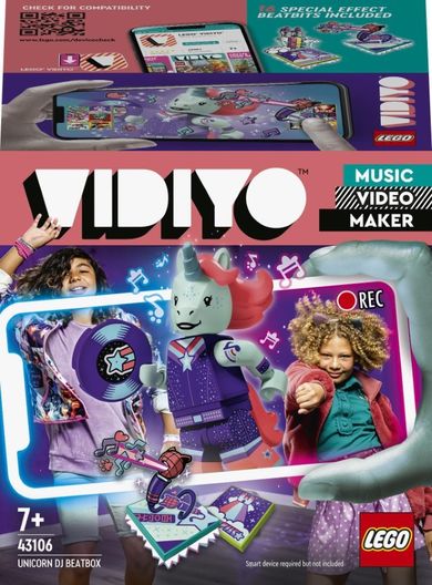 LEGO VIDIYO, Unicorn DJ BeatBox, 43106