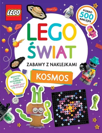 LEGO. Zabawy z naklejkami. Kosmos