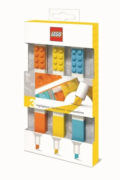 LEGO, zakreślacze, 3 szt.
