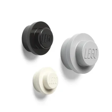 LEGO, zestaw wieszaków na ścianę, 3 szt.