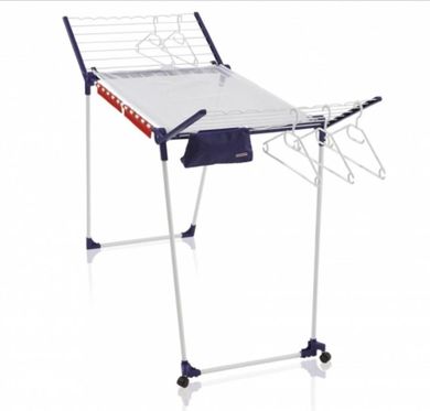 Leifheit, suszarka na pranie, Pegasus 200 Solid Deluxe Mobile 81517, stojąca, biała
