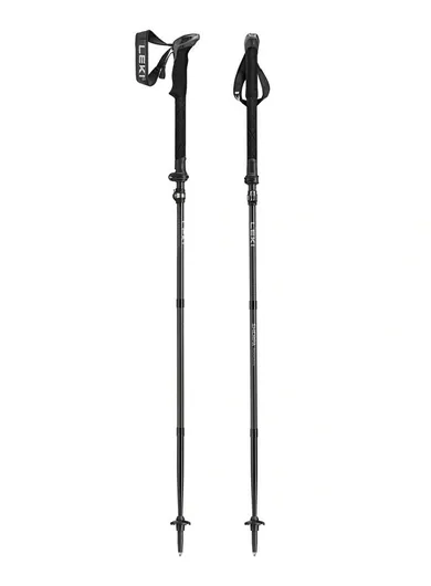 Leki, Sherpa FX, kije trekkingowe, czarne, 120-140 cm
