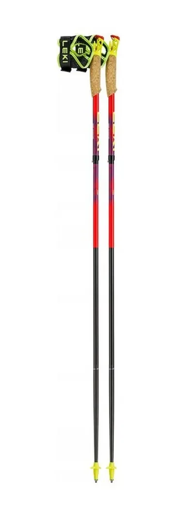 Leki, TRL Ultratrail FX One, kije trekkingowe, czerwone, 120 cm