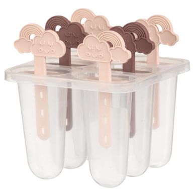 Leknes, foremki do domowych lodów na patyku, 6 szt.