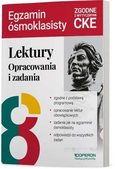Lektury na egzaminie ósmoklasisty. Opracowania