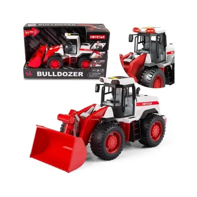 Lena, buldożer, pojazd budowlany ze światłem i dźwiękiem