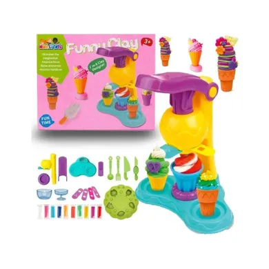 Lena, Lodziarnia, zestaw z ciastoliną, maszynką i akcesoriami