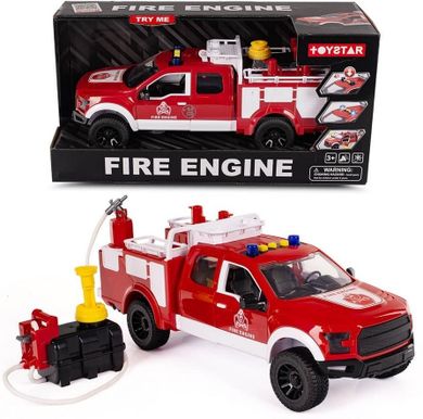 Lena, strażacki Pick-up, pojazd z pojemnikiem i pompką