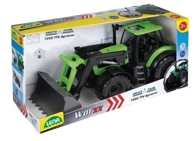 Lena, Worxx, traktor Deutz-Fahr Agrotron z łyżką, pojazd, 45 cm