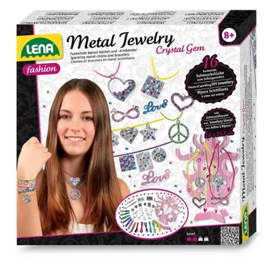 Lena, zestaw koralików do tworzenia metalwej biżuterii