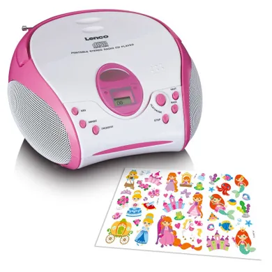 Lenco, przenośne radio stereo z odtwarzaczem CD