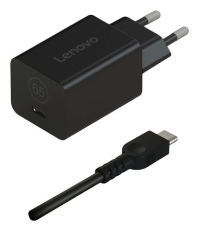 Lenovo, adapter, GaN Nano, 65W, 40AWGN65EU