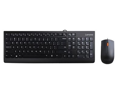 Lenovo, zestaw: klawiatura+mysz, 300 USB, US English, GX30M39606