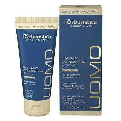 L'Erboristica, Uomo Active, balsam po goleniu, 100 ml