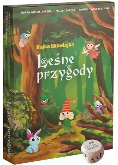 Leśne przygody, Bajka Układajka, gra familijna