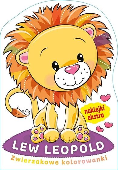 Lew Leopold. Zwierzakowe kolorowanki