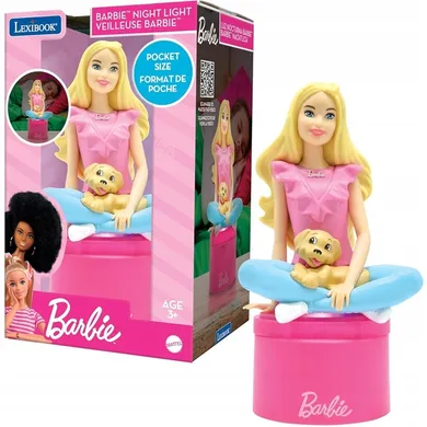 Lexibook, Barbie, lampka nocna 3D